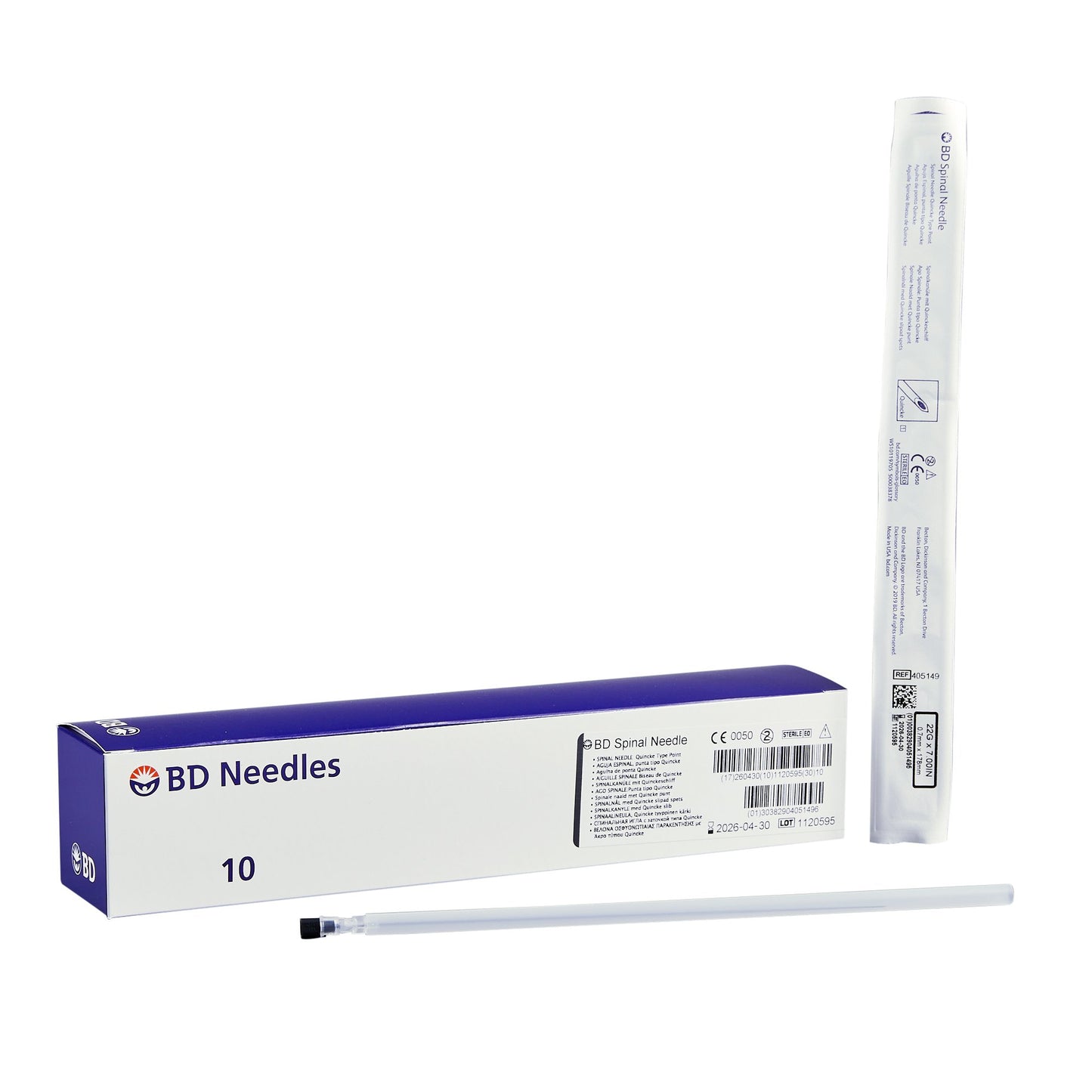 405149 AGUJA QUINCKE 22X7 LARGA LONGITUD