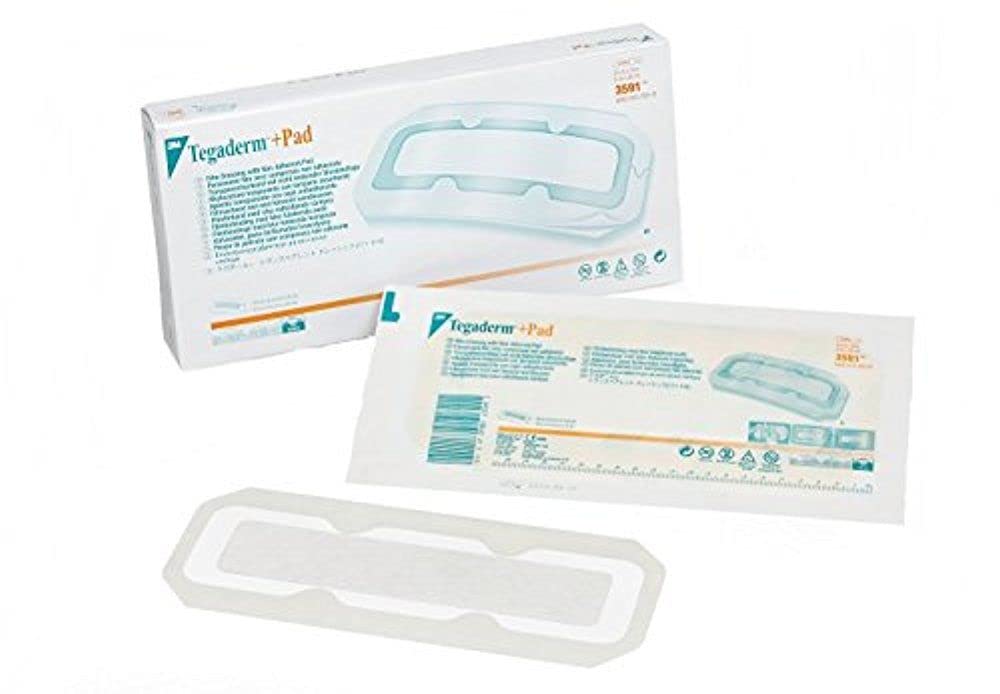 3591 TEGADERM+PAD 9 CM. X 25 CM. C/25