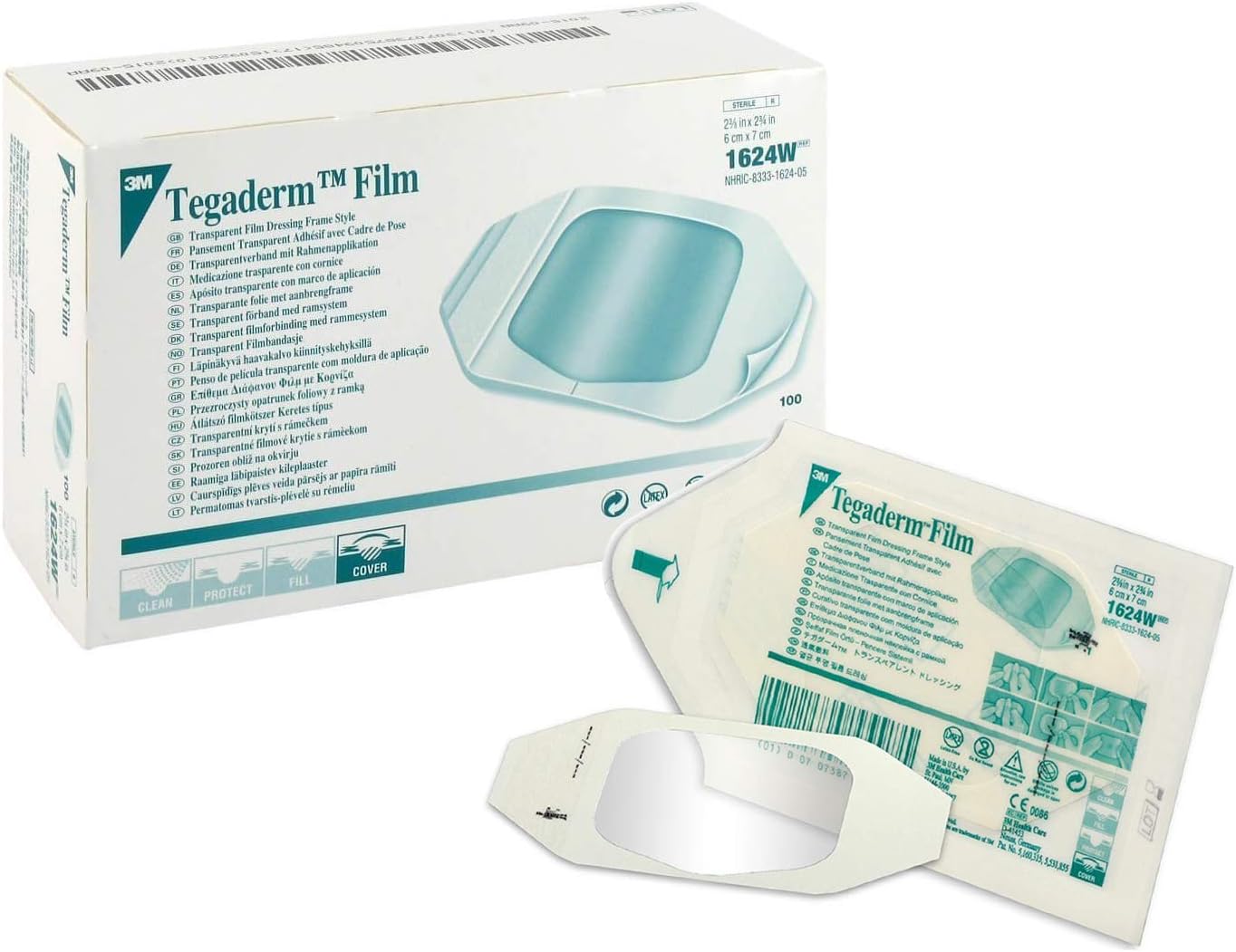 1624W TEGADERM 6X7CM C/50