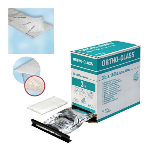 OG-3L1 ORTHO-GLASS ROLLO 7.5CMX4.6 M(3")