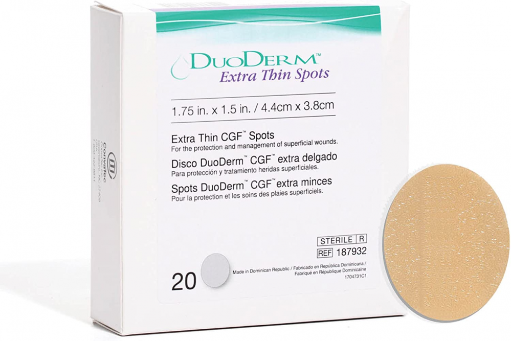 187932 DUODERM EXTRA THIN OVAL C/20