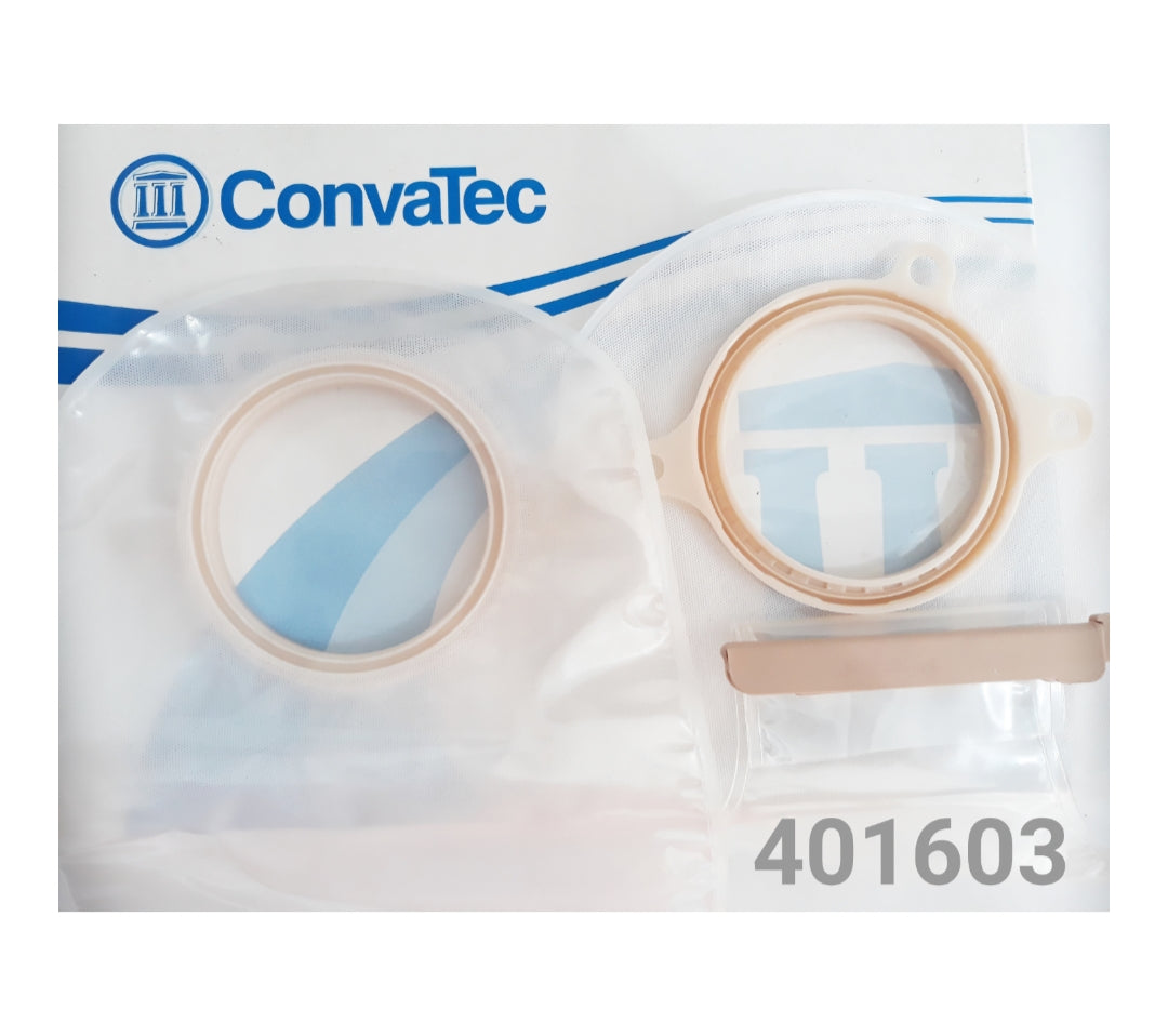 401603 BOLSA DRENABLE 57 MM. TRANSP
