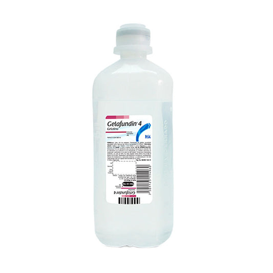 4000382 GELAFUNDIN 4 SOL.INY.FLEXO500 ML