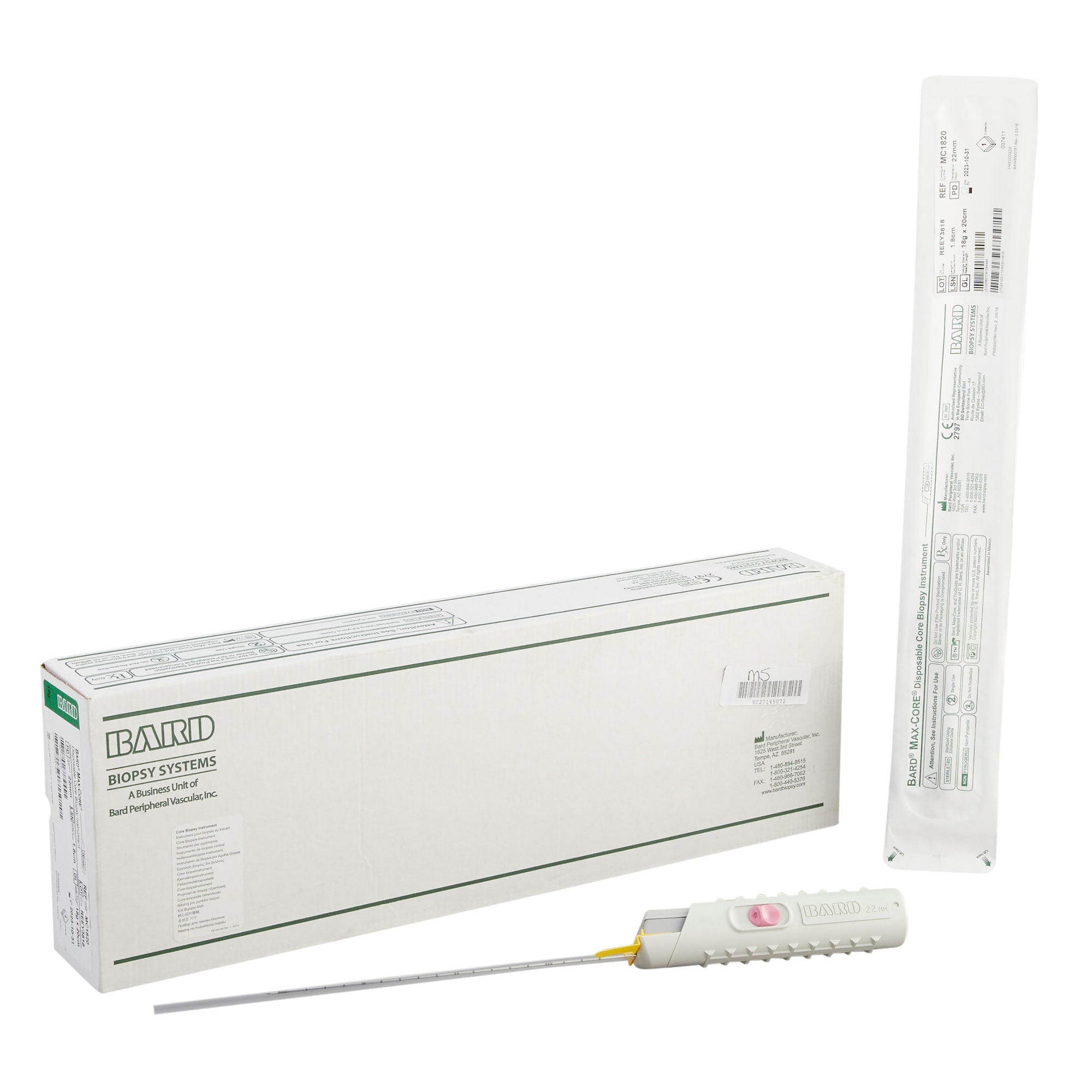 MC1410 MAX-CORE AGUJA BIOPS 14GX10CM C/5