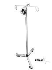 TRIPIE PORTA SUERO CROMO