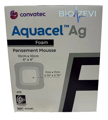 420681 AQUACEL AG FOAM ADHESIVO 10X10 CM