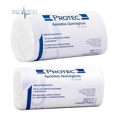 0101000 APOSITO GASA N/EST #1 20X8 C/200