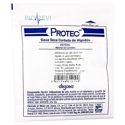 0130050 APOSITO GASA ESTERIL 1 20X8C/200