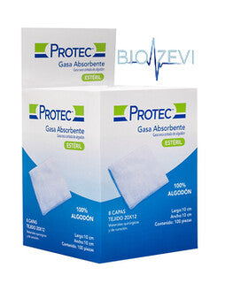 0180130 SOBRE GASA ESTERIL 10 X 10 C/100