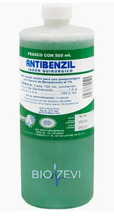 8.1 ANTIBENZIL JABON QUIRURGICO 500 ML