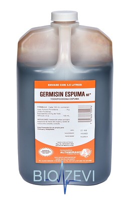 23 GERMISIN ESPUMA 3.5 LTS