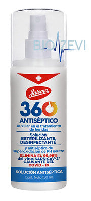 131303 JALOMA 360 SOLUCIÓN ANTISÉPTICA 3