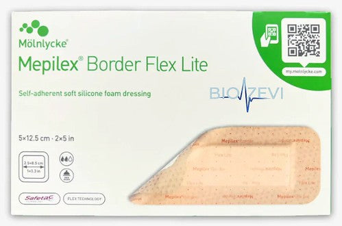 581100 MEPILEX BORDER FLEX LITE 5 X 12.5