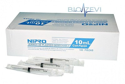 JD-10L2232 JERINGA 10ML 22GX32MM