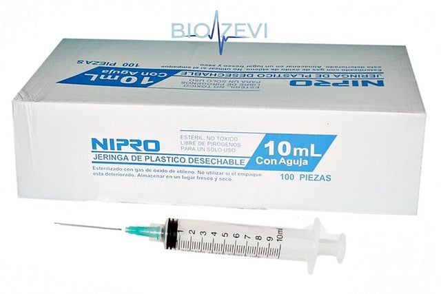 JD-10L2132 JERINGA 10ML, AGUJA 21G X 32M