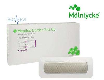 498400 MEPILEX® BORDER POST OP AG10X20CM