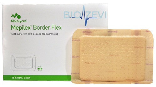 595600 MEPILEX® BORDER FLEX 6" X 8"