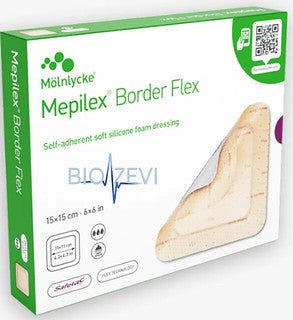 581500 MEPILEX BORDER FLEX LITE 15X15CM