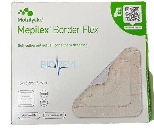 595400 MEPILEX® BORDER FLEX6" X 6