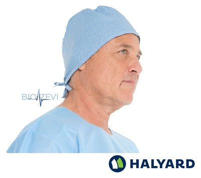 69520 GORRO PARA CIRUJANO LG AZUL C/100