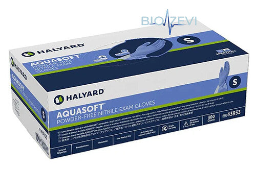 43933 AQUASOFT GUANTE DE NITRILO CH C/300