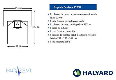 77530 PAQUETE QUIR CESARERA M S/CHAROLA