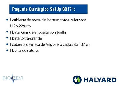 88171 PAQUETE QUIRÚRGICO