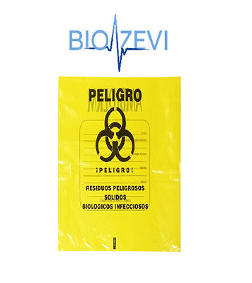 BOLSA DE RESIDUOS AMARILLA 50X60 C/50