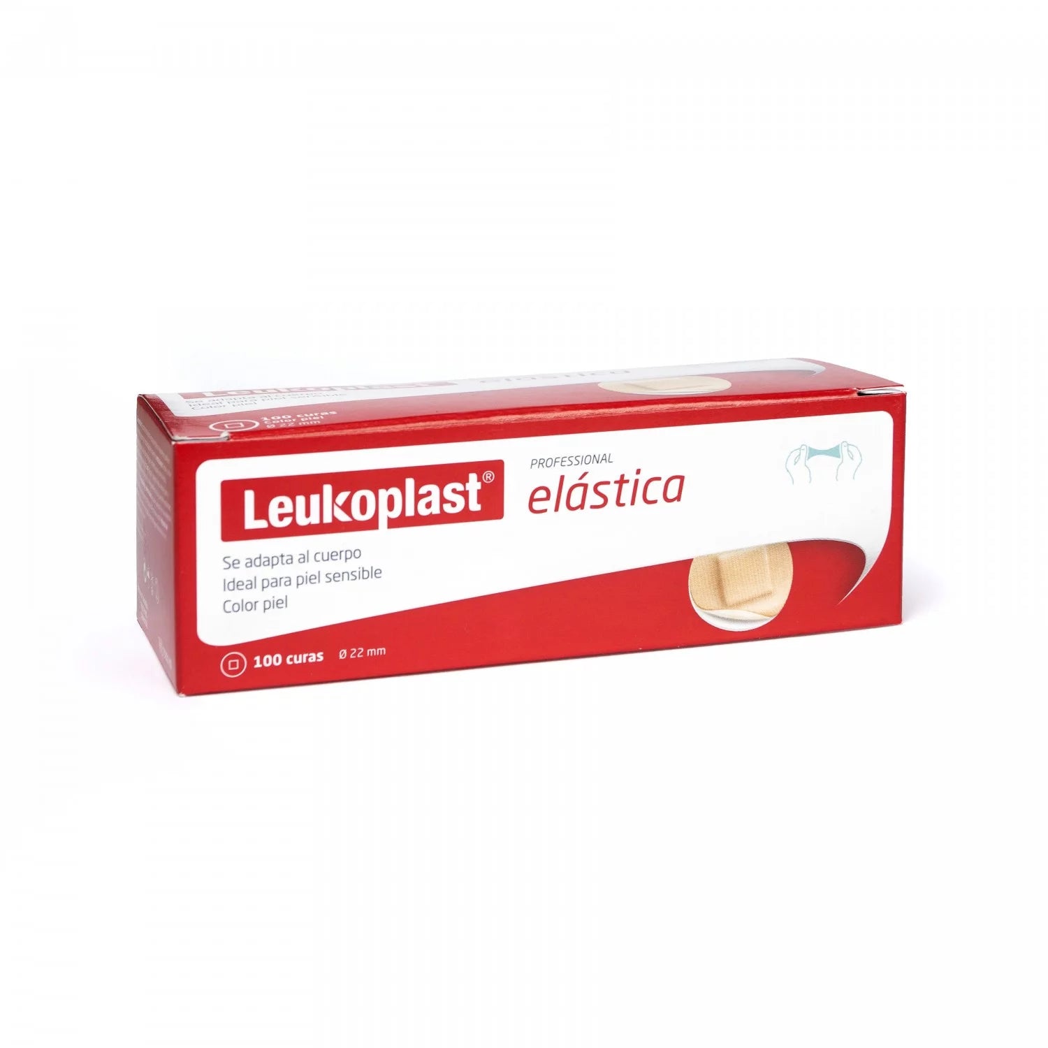 7328100 LEUKOPL ELASTICA ROUND 2.2 C/100