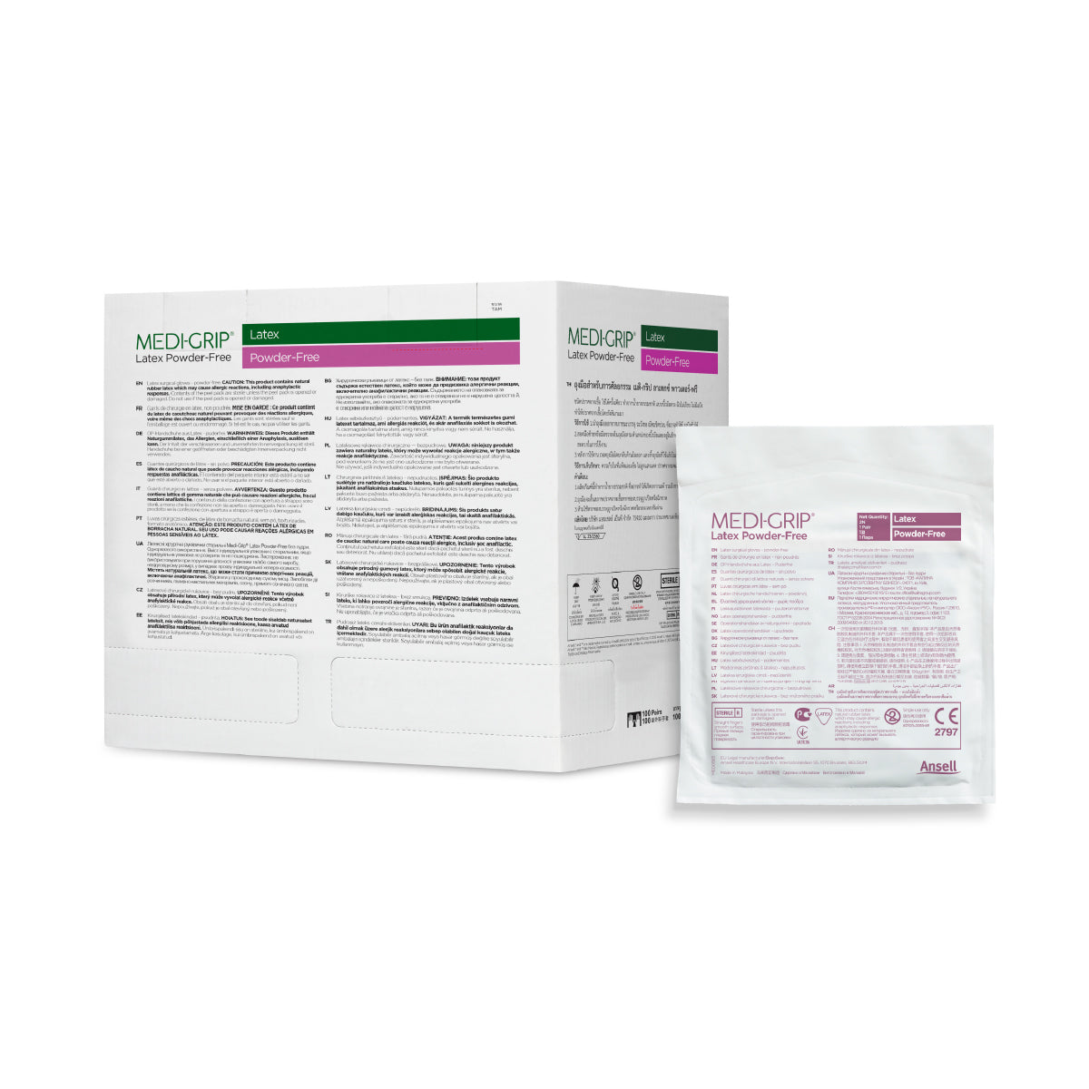 838833/354103 MEDIGRIP LATEX POWDER 6.5