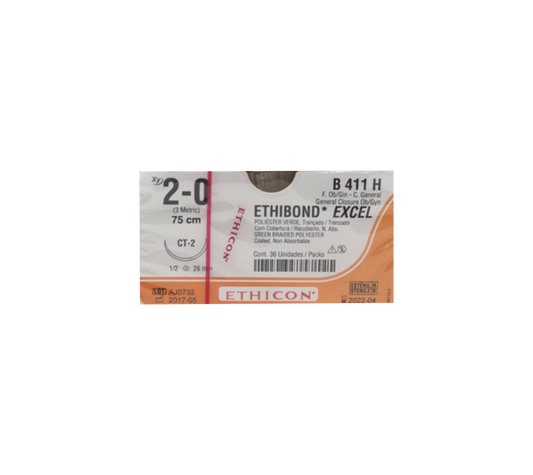 B412H ETHIBOND 0 CT-2 (26MM)HERNIORRAFIA