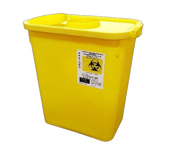 Contenedor RPBI bote Amarillo 13L