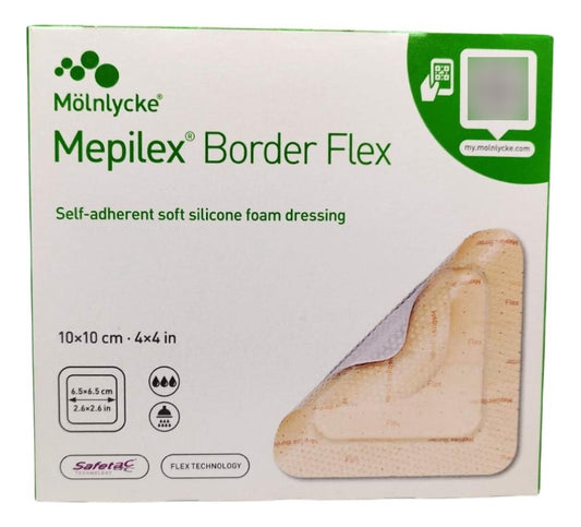 382090 MEPILEX BORDER SACRUM AG, 18X18CM