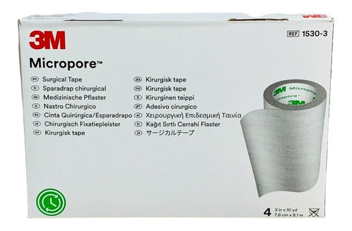 15303 MICROPORE 3" (7.62CM) C/4