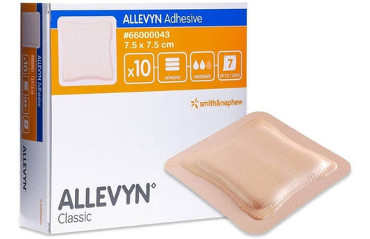 66000043 ALLEVYN ADHESIVE 7.5 X 7.5 C/10
