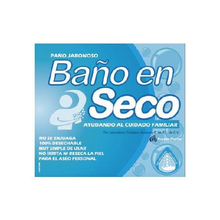 BAÑO EN SECO VITAMINA E AZUL C/10