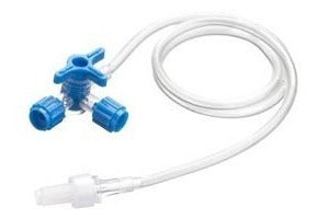 2071 LLAVE 3 VIAS C/TUBO DE 80 CM. LONG.