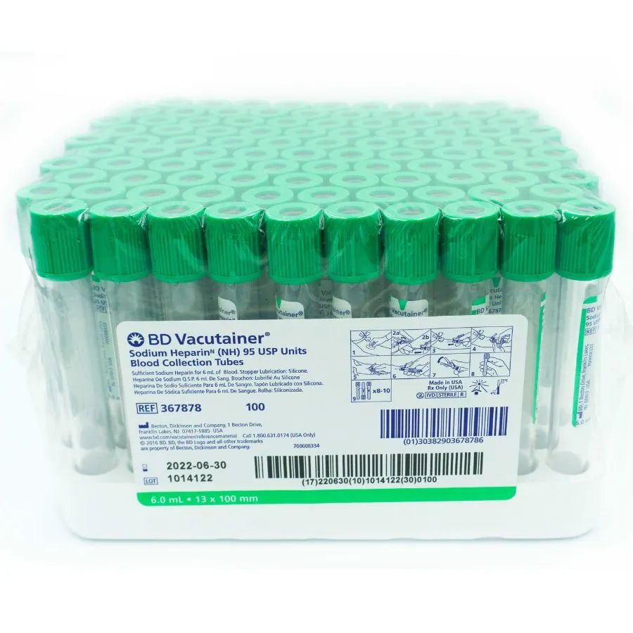 367886 TUBO VERDE 13X100 6.0 C/100