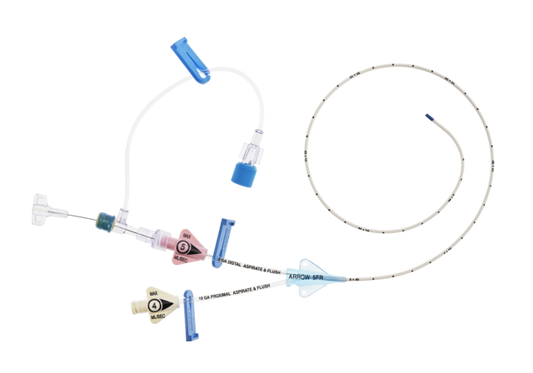 PR-05052-MW CATETER 2LU 5FRX50 CM C/GUIA