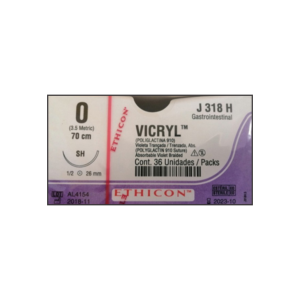 XY J322H VICRYL 3/0 MH 36MM GASTRO