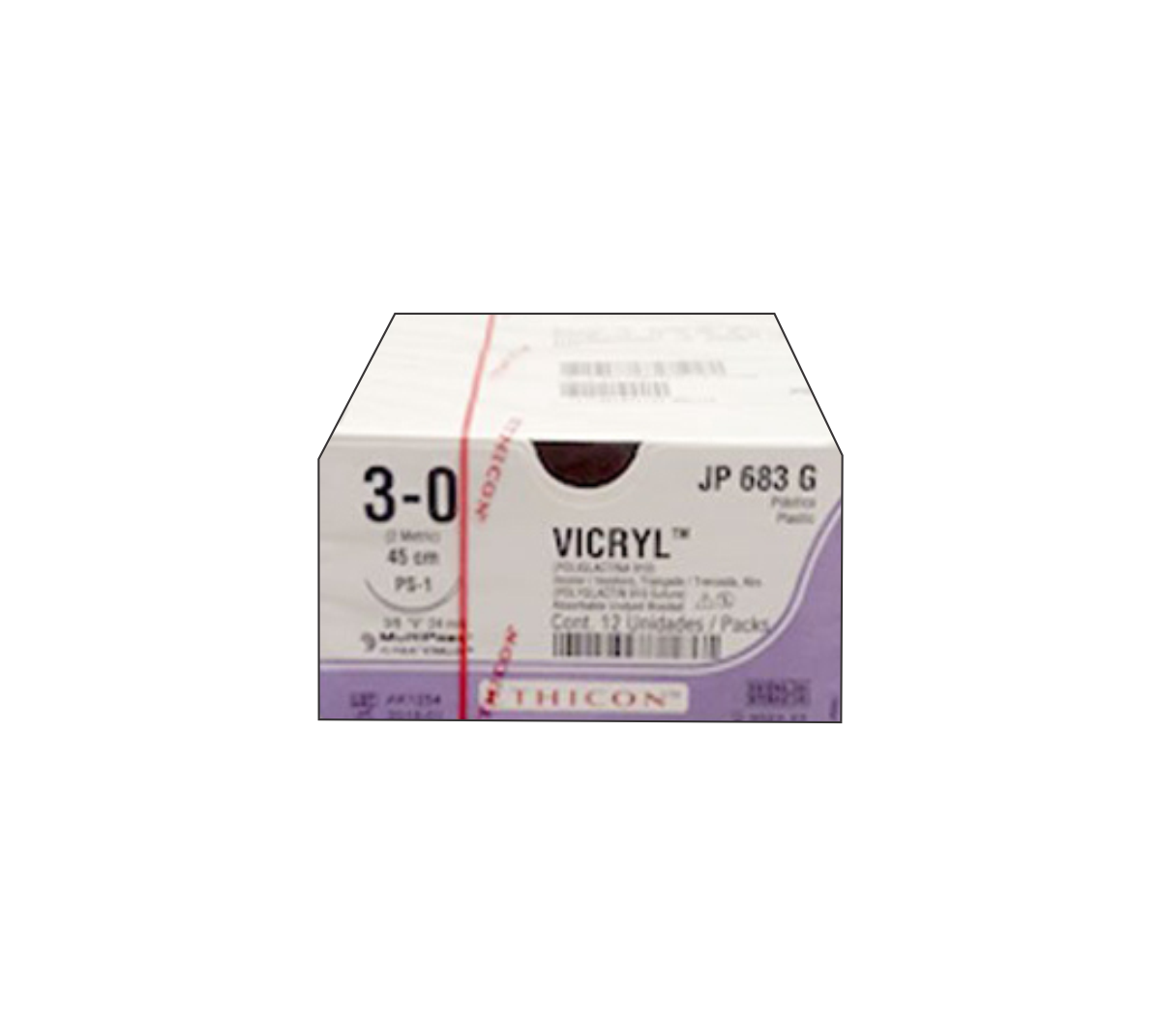 J121H VICRYL 5/0 SC-20 (19MM) CUTICULAR