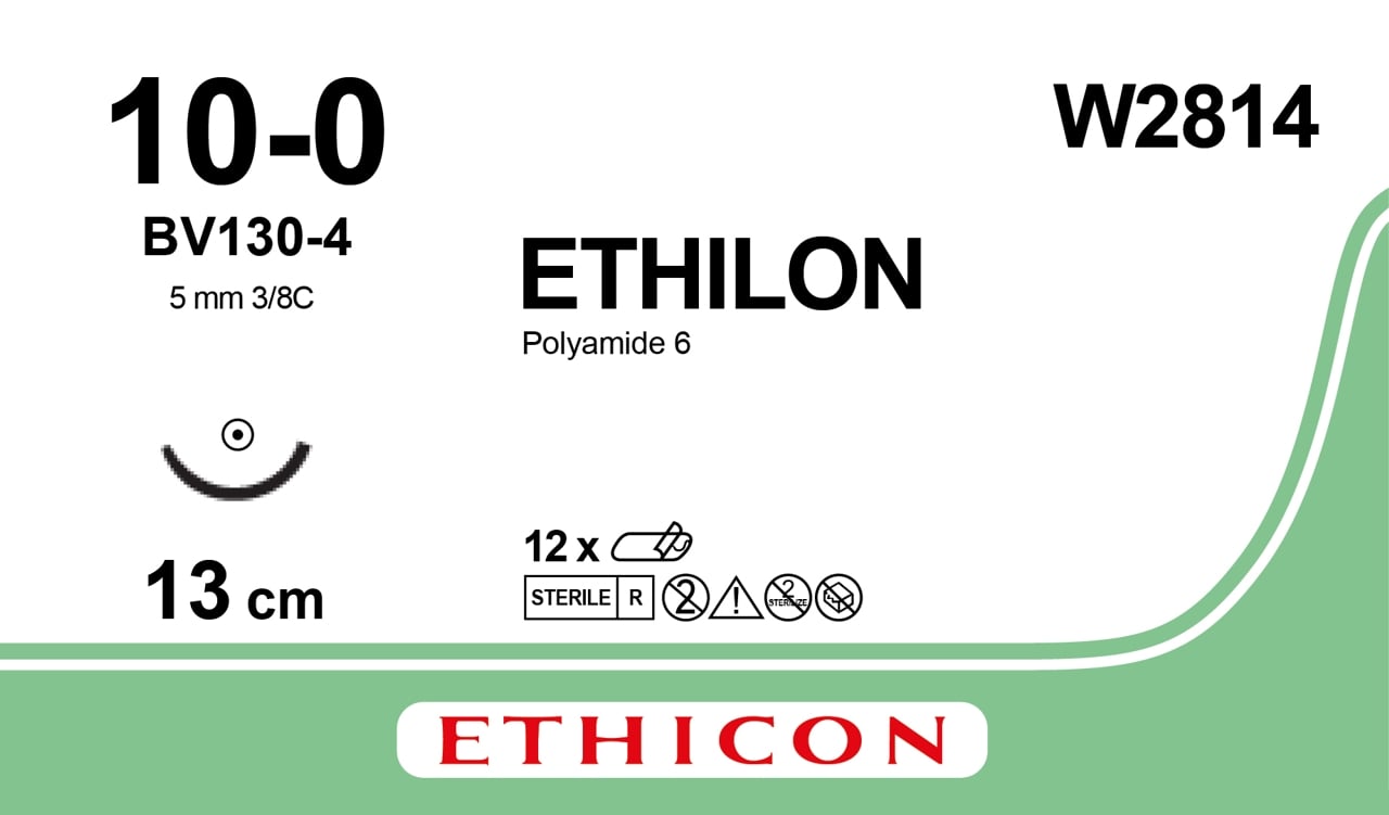 2813G ETHILON 9/0 BV-130-4 (4.75MM)