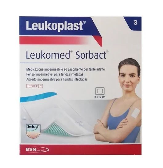 7619903 LEUKOMED SORBACT 10X20 CM