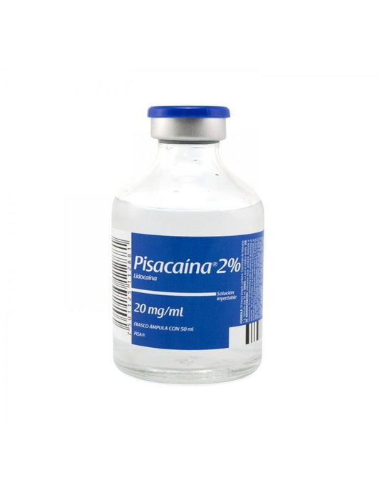 4000316 PISACAINA AL 2% S/EPINEF. 50 ML.