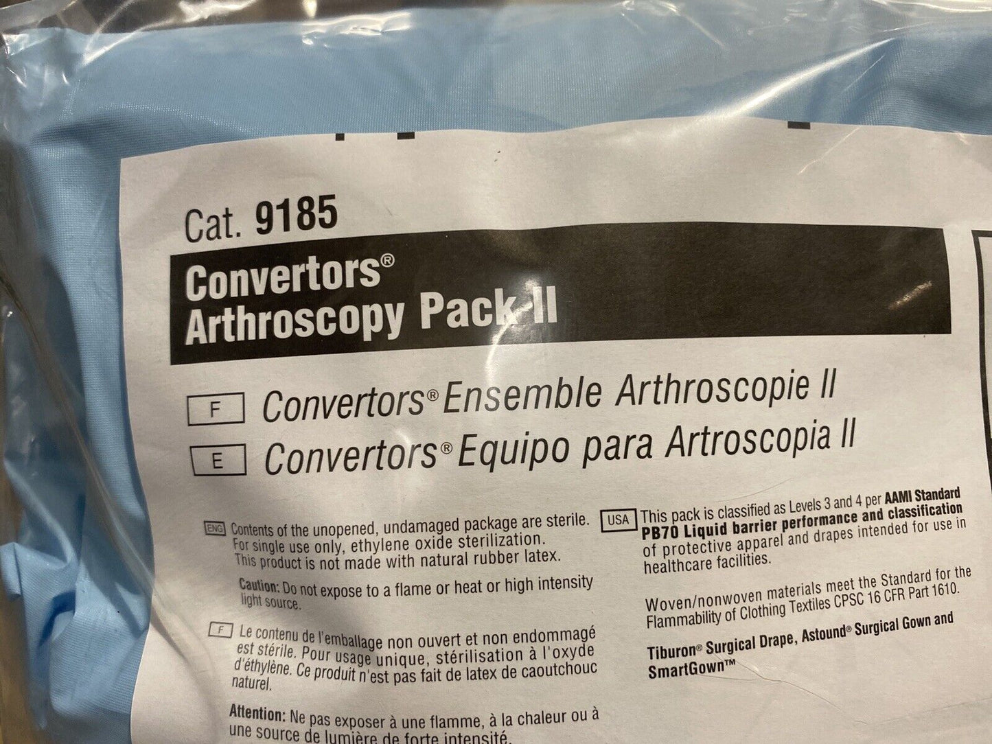 9185 ARTHOROSCOPY PACK