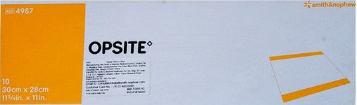 4987 OPSITE INCISE C/ADHESI 28X30CM C/10